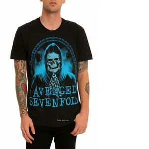 Avenged Sevenfold Skeleton A7X metal rock Official T-Shirt 2XL XXL NWT
